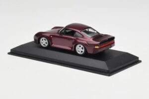 Porsche 959 Dark Red Metallic Minichamps 1:43 400062525 メタル - 画像 3/4