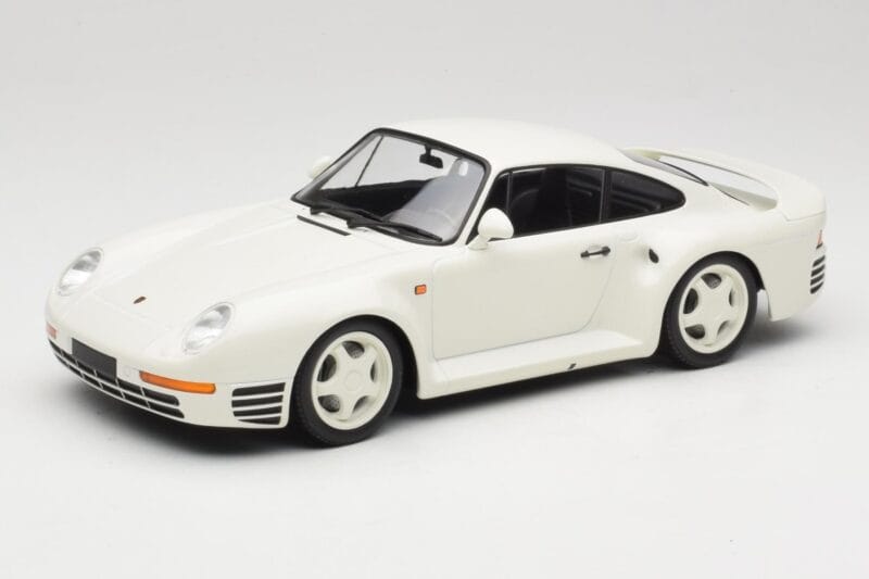 Porsche 959 Grand Prix White Minichamps 1:18 155066202 メタル