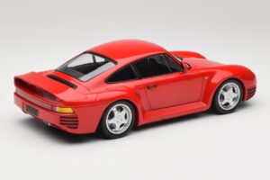 Porsche 959 ガーズレッド Minichamps 1:18 155066200 メタル - 画像 2/6