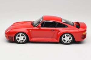 Porsche 959 ガーズレッド Minichamps 1:18 155066200 メタル - 画像 3/6