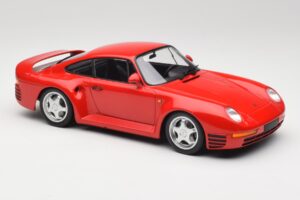Porsche 959 ガーズレッド Minichamps 1:18 155066200 メタル - 画像 4/6