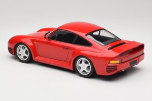 Porsche 959 ガーズレッド Minichamps 1:18 155066200 メタル - 画像 5/6