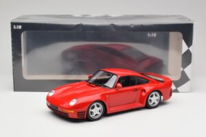 Porsche 959 ガーズレッド Minichamps 1:18 155066200 メタル - 画像 6/6