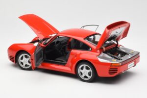 Porsche 959 レッド AUTOart 1:18 78082 メタル - 画像 5/8