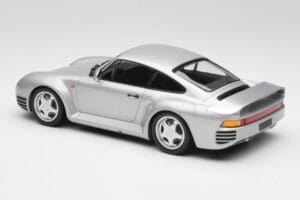 Porsche 959 シルバーメタリック Minichamps 1:18 155066201 メタル - 画像 5/6