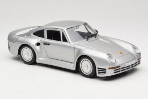 Porsche 959 シルバー Tonka 1:18 2221 メタル - 画像 6/8