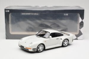 Porsche 959 White Metallic Minichamps 1:18 155066206 メタル - 画像 6/6
