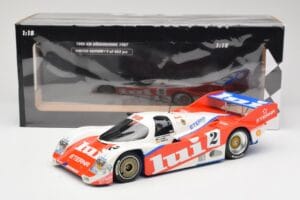 Porsche 962 #2 Brun Motorsport J. Mass / O. Larrauri 1000km Nürburgring 1987 Minichamps 1:18 155876502 メタル - 画像 6/6