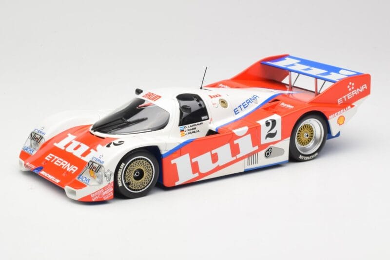 Porsche 962 #2 Brun Motorsport J. Mass / O. Larrauri 1000km Nürburgring 1987 Minichamps 1:18 155876502 メタル