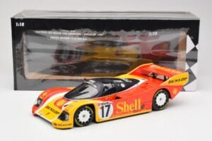 Porsche 962C #17 H-J. Stuck / D. Bell 3rd Place 200 Miles of Nürnberg Supercup 1987 Minichamps 1:18 155876517 メタル - 画像 6/6