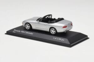 Porsche 968 シルバー Minichamps 1:43 400062332 メタル - 画像 3/4
