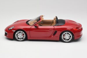 Porsche Boxster 981 S ガーズレッド Minichamps 1:18 110062031 メタル - 画像 4/8