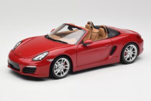 Porsche Boxster 981 S ガーズレッド Minichamps 1:18 110062031 メタル