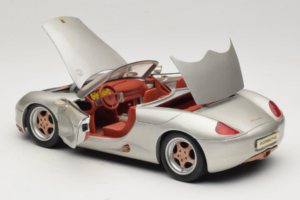 Porsche Boxster 986 Concept シルバー Maisto 1:18 50231 メタル - 画像 5/8