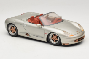 Porsche Boxster 986 Concept シルバー Maisto 1:18 50231 メタル - 画像 6/8