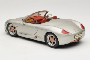 Porsche Boxster 986 Concept シルバー Maisto 1:18 50231 メタル - 画像 7/8