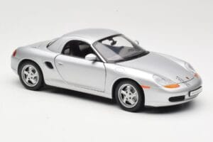 Porsche Boxster 986 Hard Top シルバー UT Models 1:18 27854 メタル - 画像 6/8