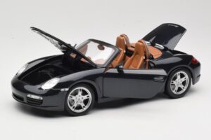 Porsche Boxster S 986 ブルー Maisto 1:18 31123 メタル - 画像 2/8