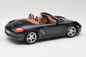 Porsche Boxster S 986 ブルー Maisto 1:18 31123 メタル - 画像 3/8