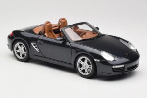 Porsche Boxster S 986 ブルー Maisto 1:18 31123 メタル - 画像 6/8
