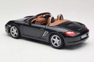 Porsche Boxster S 986 ブルー Maisto 1:18 31123 メタル - 画像 7/8