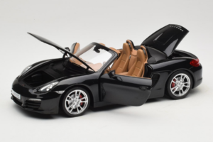 Porsche Boxster S 981 Basalt Black Minichamps 1:18 WAP0210160C メタル - 画像 2/8