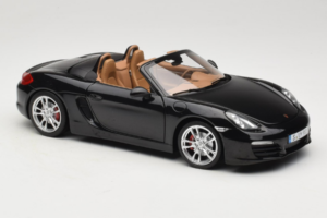 Porsche Boxster S 981 Basalt Black Minichamps 1:18 WAP0210160C メタル - 画像 6/8