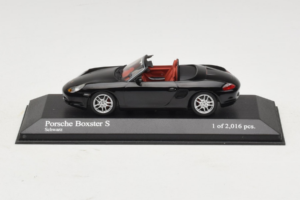 Porsche Boxster 986 S ブラック Minichamps 1:43 400062070 メタル