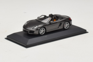 Porsche Boxster 981 S Grey Metallic Minichamps 1:43 PORSCHE005 メタル - 画像 2/4