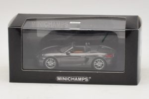 Porsche Boxster 981 S Grey Metallic Minichamps 1:43 PORSCHE005 メタル - 画像 4/4