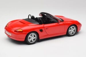Porsche Boxster S 986 ガーズレッド UT Models 1:18 27861-M1 メタル - 画像 3/8