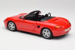 Porsche Boxster S 986 ガーズレッド UT Models 1:18 27861-M1 メタル - 画像 7/8