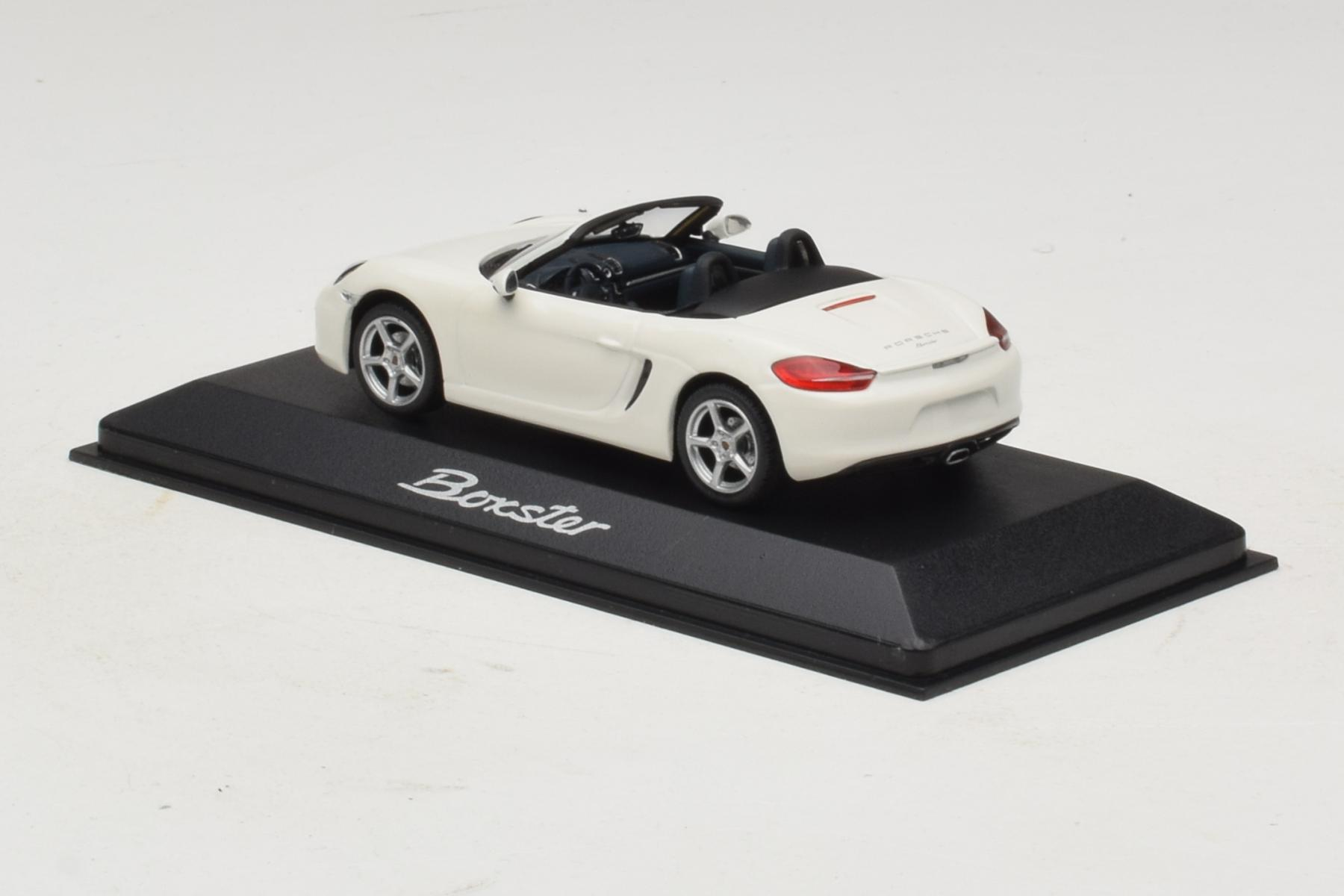 ポルシェ ボクスター981 ホワイト 1:43 Minichamps