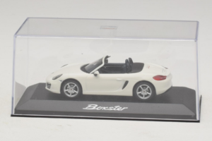 Porsche Boxster 981 ホワイト Minichamps 1:43 WAP0202000D メタル - 画像 4/5