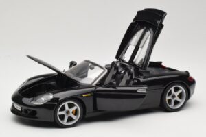 Porsche Carrera GT 980 ブラック Maisto 1:18 36622 メタル - 画像 2/8