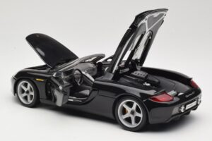 Porsche Carrera GT 980 ブラック Maisto 1:18 36622 メタル - 画像 5/8