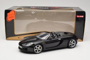 Porsche Carrera GT 980 ブラック Maisto 1:18 36622 メタル - 画像 8/8