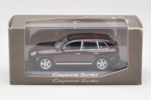 Porsche Cayenne 955 Turbo ダークレッド Minichamps 1:43 WAPC2000113 メタル - 画像 4/4