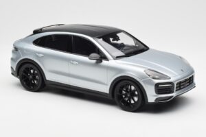 Porsche Cayenne E3 S Coupe ドロ シルバー Norev 1:18 WAP0213220K メタル - 画像 4/6