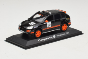 Porsche Cayenne S #12 Transsyberia 2007 ブラック オレンジ Minichamps 1:43 WAP02000918 メタル - 画像 2/5