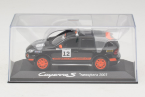 Porsche Cayenne S #12 Transsyberia 2007 ブラック オレンジ Minichamps 1:43 WAP02000918 メタル - 画像 4/5