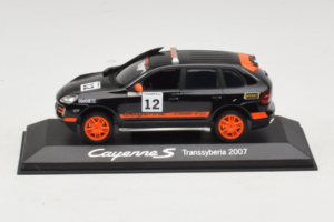 Porsche Cayenne S #12 Transsyberia 2007 ブラック オレンジ Minichamps 1:43 WAP02000918 メタル