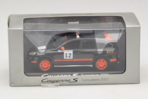 Porsche Cayenne S #12 Transsyberia 2007 ブラック オレンジ Minichamps 1:43 WAP02000918 メタル - 画像 5/5