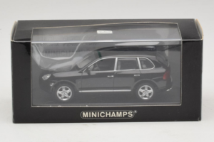 Porsche Cayenne 955 Turbo Black Metallic Minichamps 1:43 400061080 メタル - 画像 5/5
