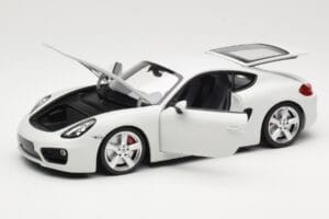 Porsche Cayman 981 ホワイト Minichamps 1:18 113062221 メタル - 画像 3/8