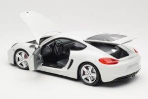Porsche Cayman 981 ホワイト Minichamps 1:18 113062221 メタル - 画像 5/8