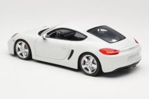Porsche Cayman 981 ホワイト Minichamps 1:18 113062221 メタル - 画像 7/8