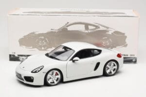 Porsche Cayman 981 ホワイト Minichamps 1:18 113062221 メタル - 画像 8/8