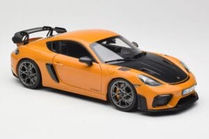 Porsche Cayman GT4 RS 982 Weissach Package Bahama Yellow Norev 1:18 187252 メタル - 画像 6/8