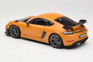 Porsche Cayman GT4 RS 982 Weissach Package Bahama Yellow Norev 1:18 187252 メタル - 画像 7/8
